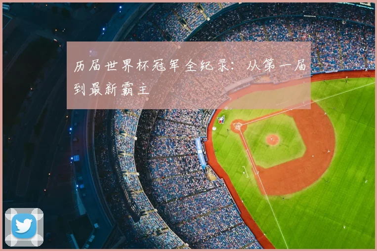 历届世界杯冠军全纪录:从第一届到最新霸主