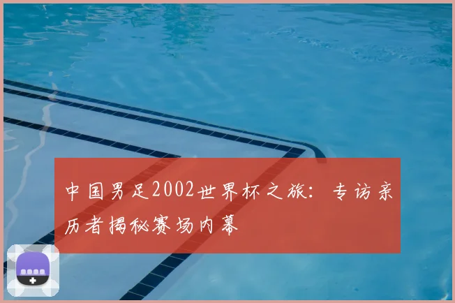 中国男足2002世界杯之旅:专访亲历者揭秘赛场内幕